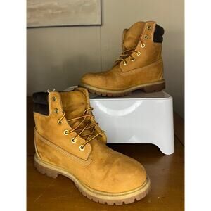 Timberland Premium Waterproof Boots Color Wheat Nubuck Size 7.5